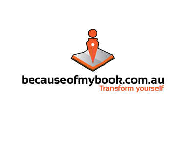 Logo Design entry 928357 submitted by drifel22 to the Logo Design for becauseofmybook.com.au run by evolveyourbusiness