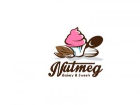 Logo Design entry 930337 submitted by Wolf Hounds Rule to the Logo Design for Nutmeg Bakery & Sweets run by pmhug