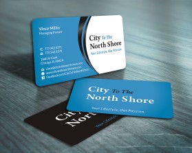 Business Card & Stationery Design entry 931096 submitted by skyford412 to the Business Card & Stationery Design for CityToTheNorthShore.com run by vince12