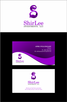 Business Card & Stationery Design entry 933079 submitted by lurth to the Business Card & Stationery Design for ShirLee Investments, LLC run by shirlee1