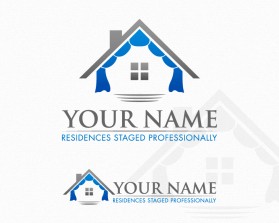 Logo Design entry 933331 submitted by ahillonis to the Logo Design for Working on a name....Residences Staged Professionally run by Certified Stager