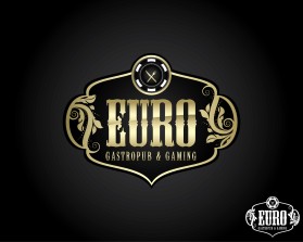 Logo Design entry 936782 submitted by smarttaste to the Logo Design for Euro Gastropub & Gaming run by eurogastropub