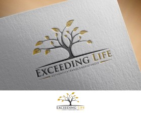 Logo Design entry 936872 submitted by evycantiq to the Logo Design for Exceeding Life run by Kaye
