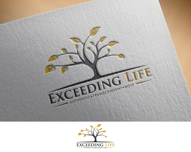 Logo Design entry 936880 submitted by ahillonis to the Logo Design for Exceeding Life run by Kaye