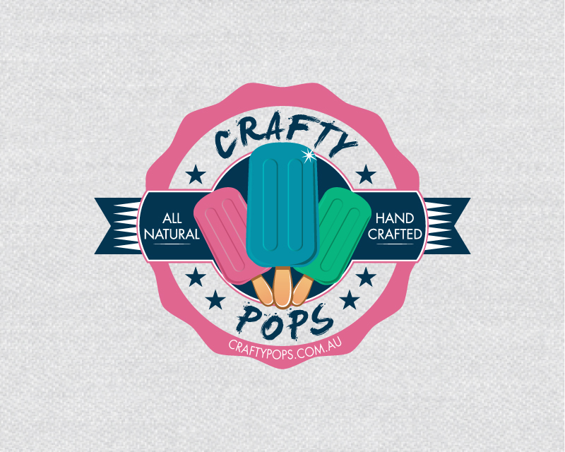 Logo Design entry 938562 submitted by ahillonis to the Logo Design for Crafty Pops run by Sutto71