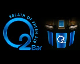 Logo Design entry 938926 submitted by Sagar7555 to the Logo Design for Breath of Fresh Air O2 Bar run by O2 Bar