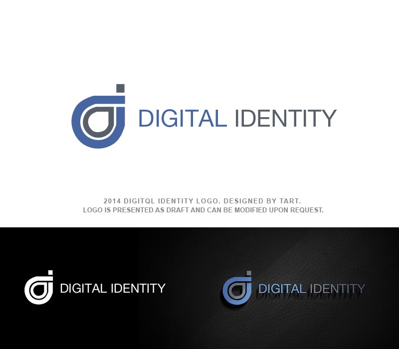 Logo Design entry 941512 submitted by Tart to the Logo Design for Digital Identity run by BSGraversen