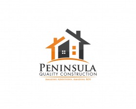 Logo Design entry 942395 submitted by savana to the Logo Design for Peninsula Quality Construction run by pecuniary