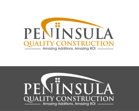 Logo Design entry 942423 submitted by cmyk to the Logo Design for Peninsula Quality Construction run by pecuniary