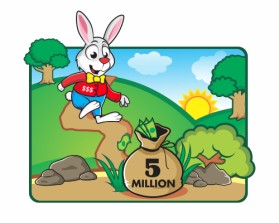 Logo Design entry 942858 submitted by eniuvo to the Logo Design for Rabbit Trail to 5 Million  run by lptravel