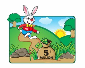 Logo Design entry 942860 submitted by eniuvo to the Logo Design for Rabbit Trail to 5 Million  run by lptravel