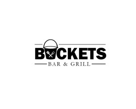 Logo Design entry 943235 submitted by jonny2quest to the Logo Design for Buckets bar and grill run by Buckets