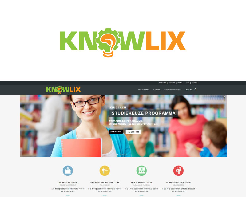 Logo Design entry 944739 submitted by ahillonis to the Logo Design for Knowlix run by Knowlix