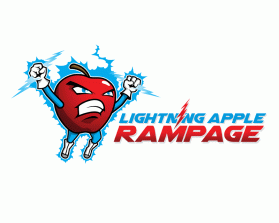 Logo Design entry 944899 submitted by eniuvo to the Logo Design for Lightning Apple Rampage run by ekoziol