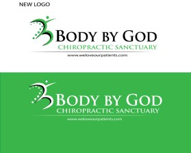 Logo Design entry 951147 submitted by hegesanyi to the Logo Design for Body by God Chiropractic Sanctuary (BBG) run by Wendydpm