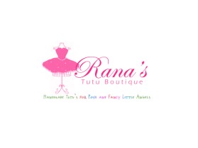 Logo Design entry 951977 submitted by C3P5 to the Logo Design for RANA's Tutu Boutique run by Ranar