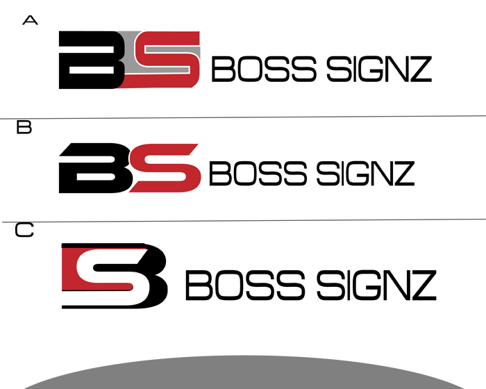 Logo Design entry 952665 submitted by hegesanyi to the Logo Design for Boss Signz run by bladerunner