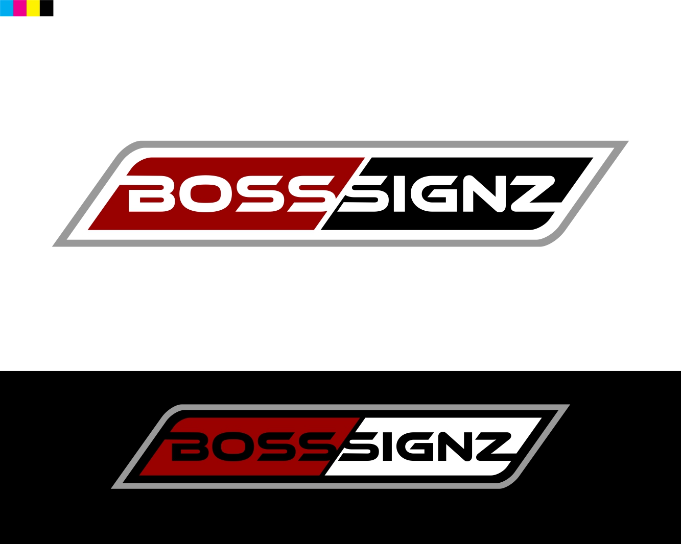 Logo Design entry 952683 submitted by cmyk to the Logo Design for Boss Signz run by bladerunner