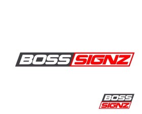 Logo Design entry 952683 submitted by hegesanyi to the Logo Design for Boss Signz run by bladerunner