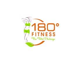 Logo Design entry 953101 submitted by Cre8iveVines to the Logo Design for 180 (degrees) Fitness, The Total Package run by 180 Fitness