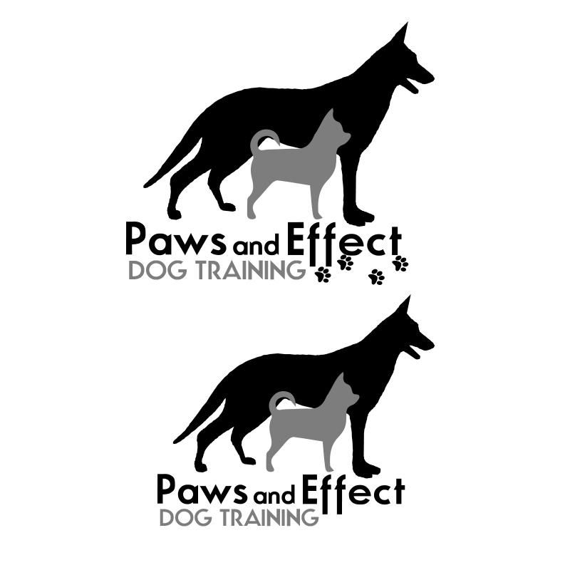 Logo Design entry 953104 submitted by jonny2quest to the Logo Design for Paws and Effect Dog Training run by bgk0326