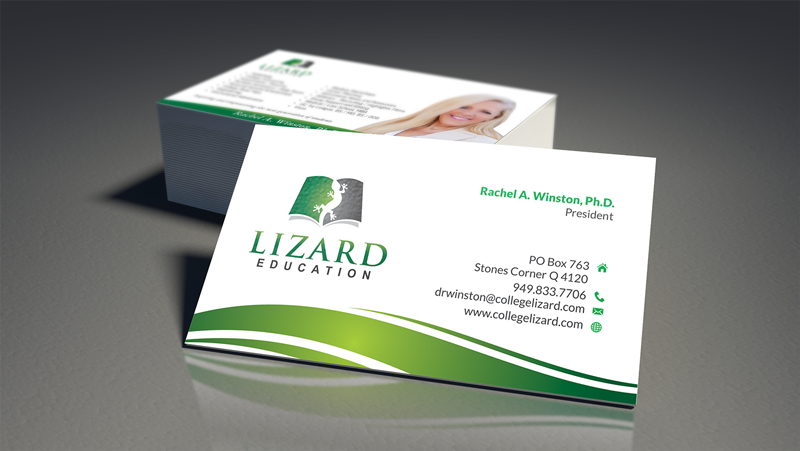 Business Card & Stationery Design entry 954267 submitted by lurth to the Business Card & Stationery Design for Lizard Education run by michelletahan