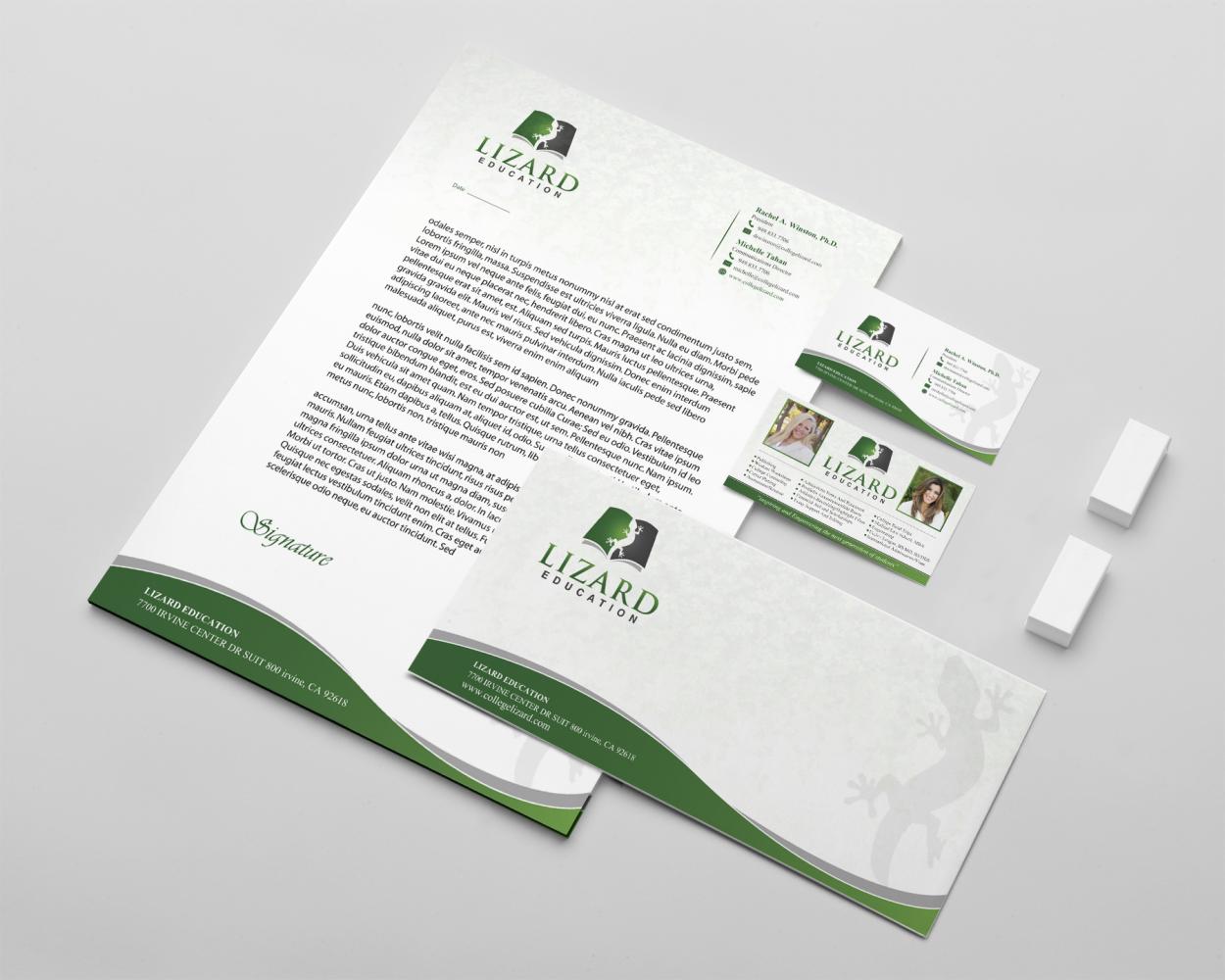 Business Card & Stationery Design entry 992202 submitted by athenticdesigner