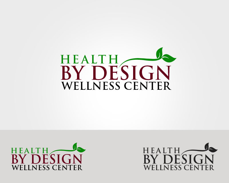 Logo Design entry 954895 submitted by Tart to the Logo Design for Health by Design Wellness Center run by healthbydesign