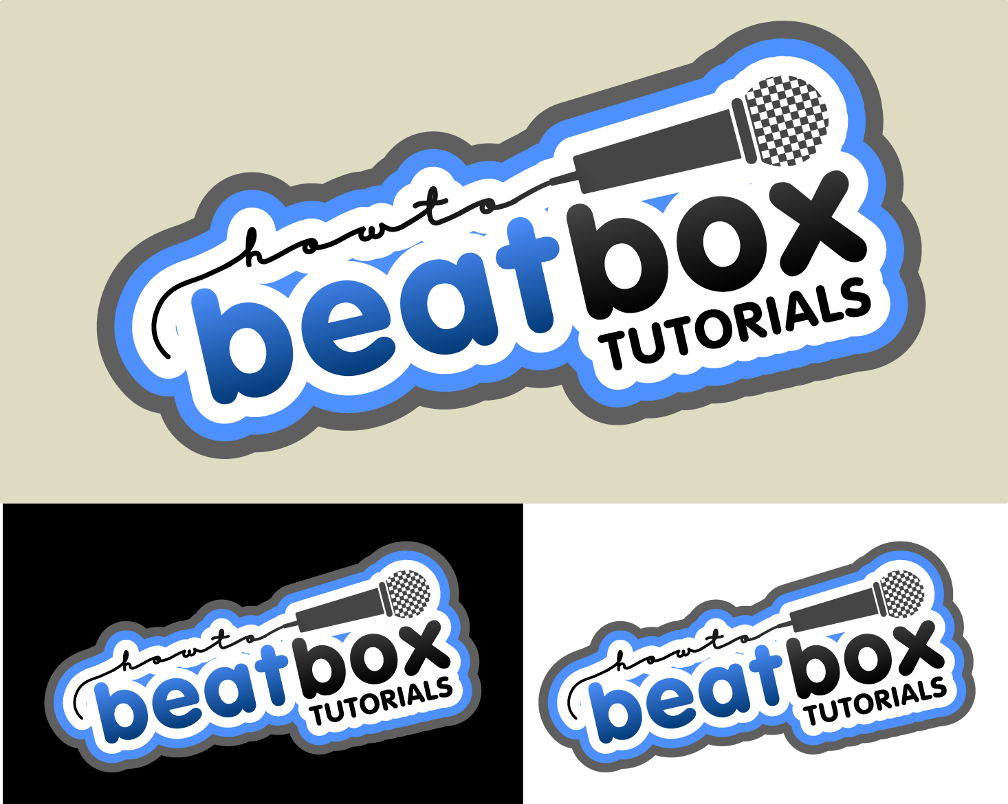 Logo Design entry 955443 submitted by serroteca to the Logo Design for http://HowToBeatBoxTutorials.com run by justincmarketing
