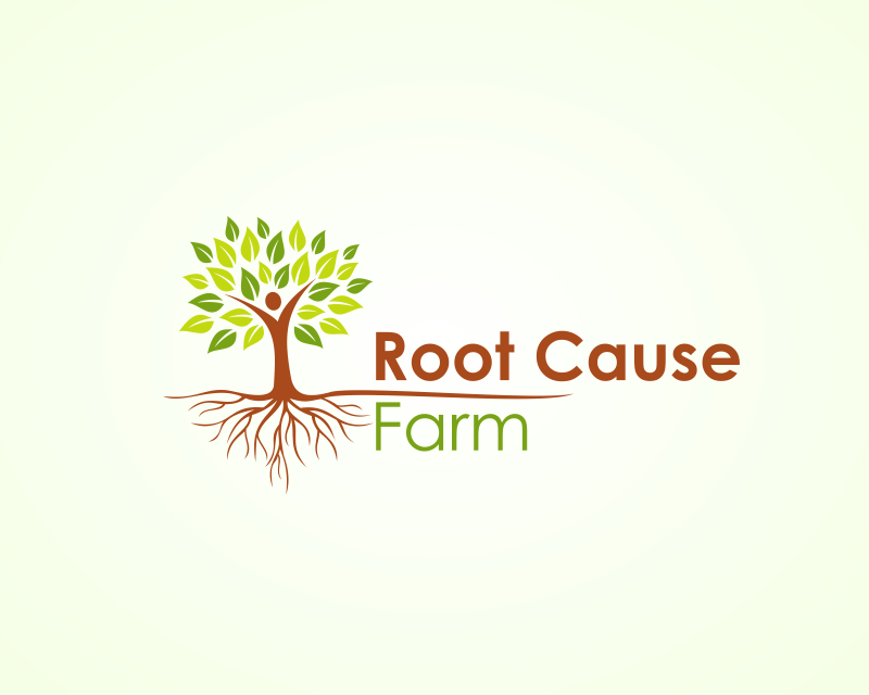 Logo Design entry 956533 submitted by uveksatobom to the Logo Design for Root Cause Farm run by FarmerAimee