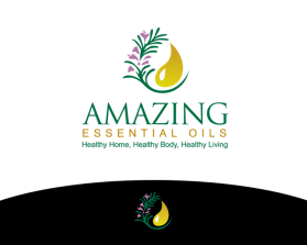 Logo Design entry 956847 submitted by smarttaste to the Logo Design for Amazing Essential Oils run by DMarieG