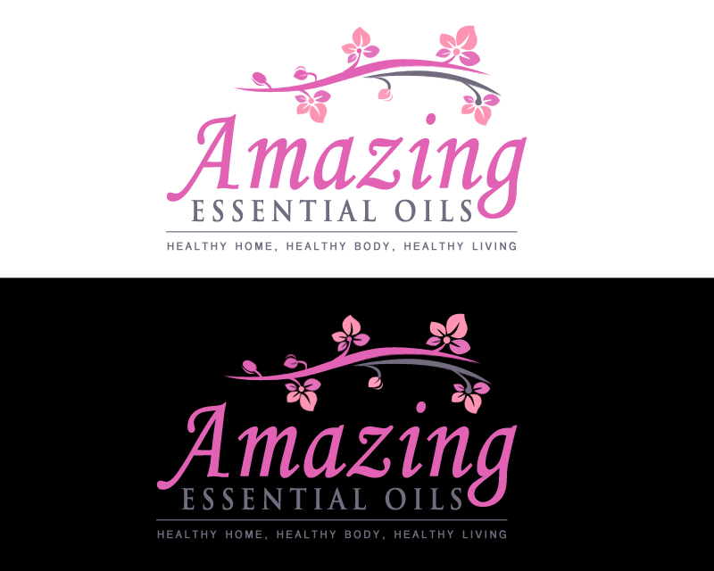 Logo Design entry 956847 submitted by J.D to the Logo Design for Amazing Essential Oils run by DMarieG