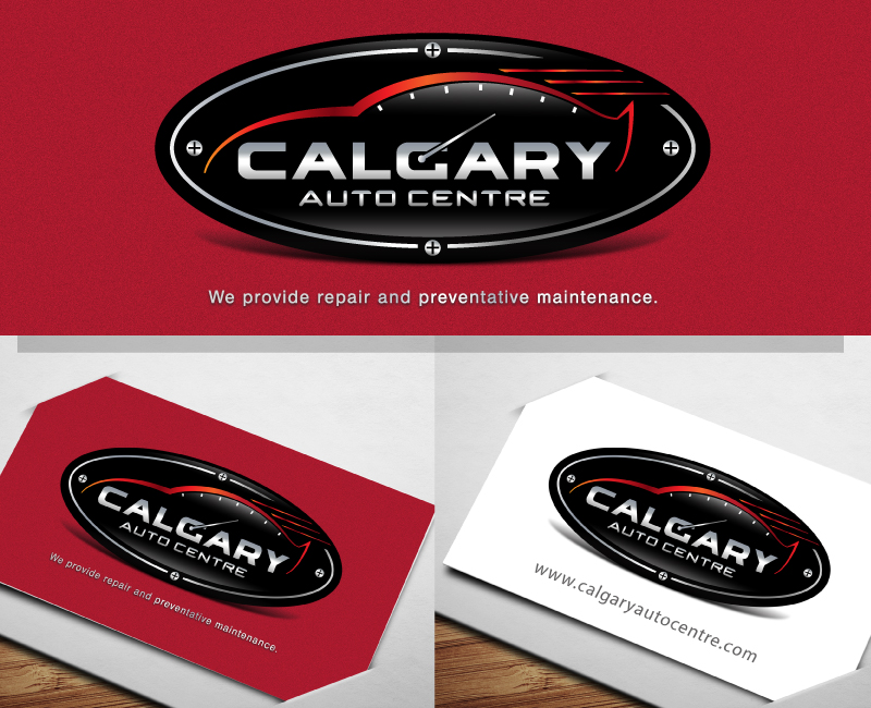 Logo Design entry 959250 submitted by FactoryMinion to the Logo Design for Calgary Auto Centre run by fastlanetaylor