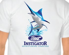T-Shirt Design Entry 959771 submitted by bobber to the contest for Instigator Sportfishing Charters run by asgasg