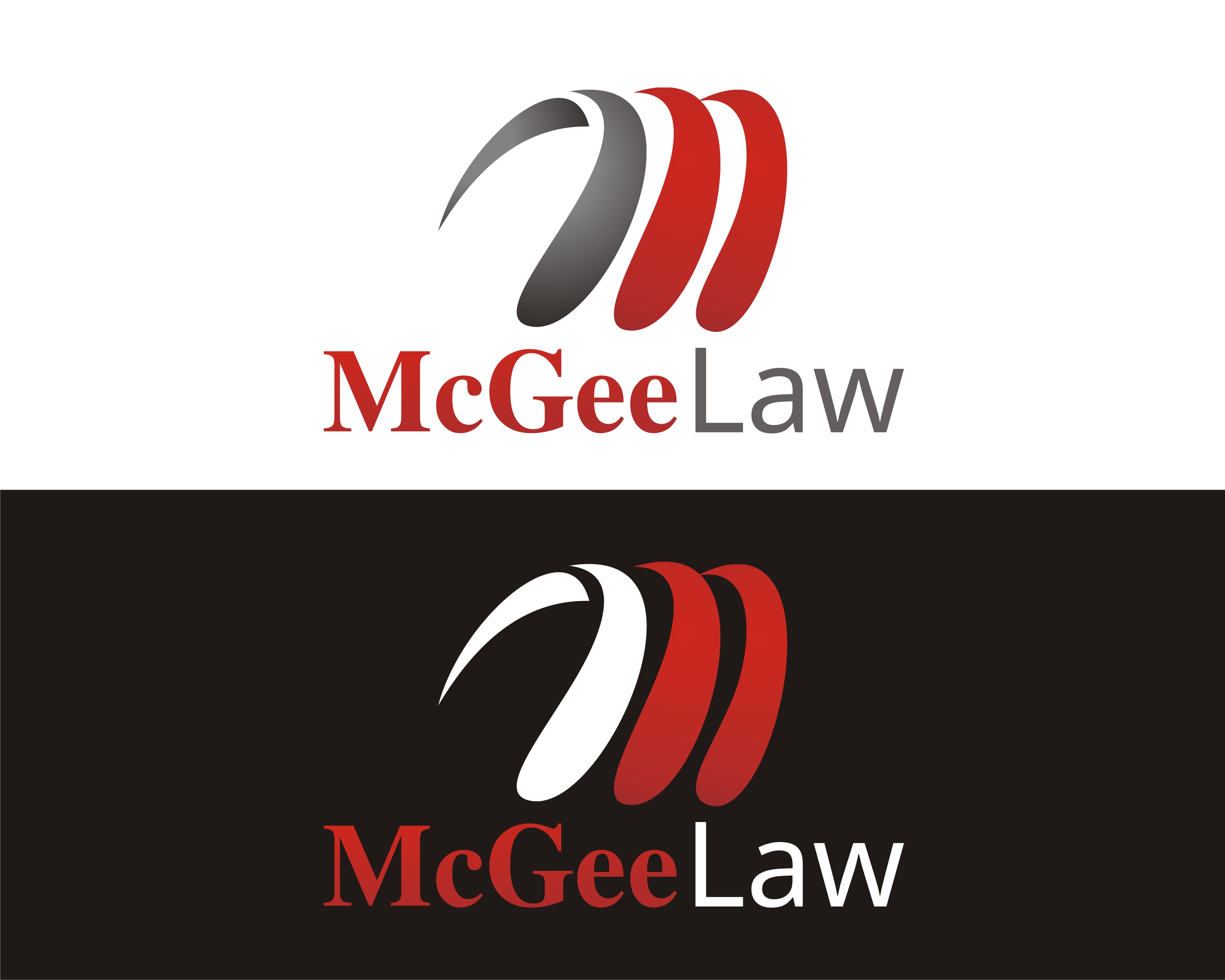Logo Design entry 961187 submitted by skyford412 to the Logo Design for McGee Law run by admcgeelaw
