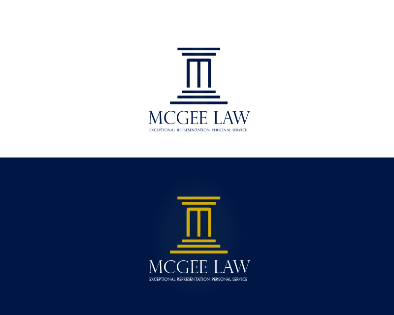 Logo Design entry 961229 submitted by iamsuccess to the Logo Design for McGee Law run by admcgeelaw