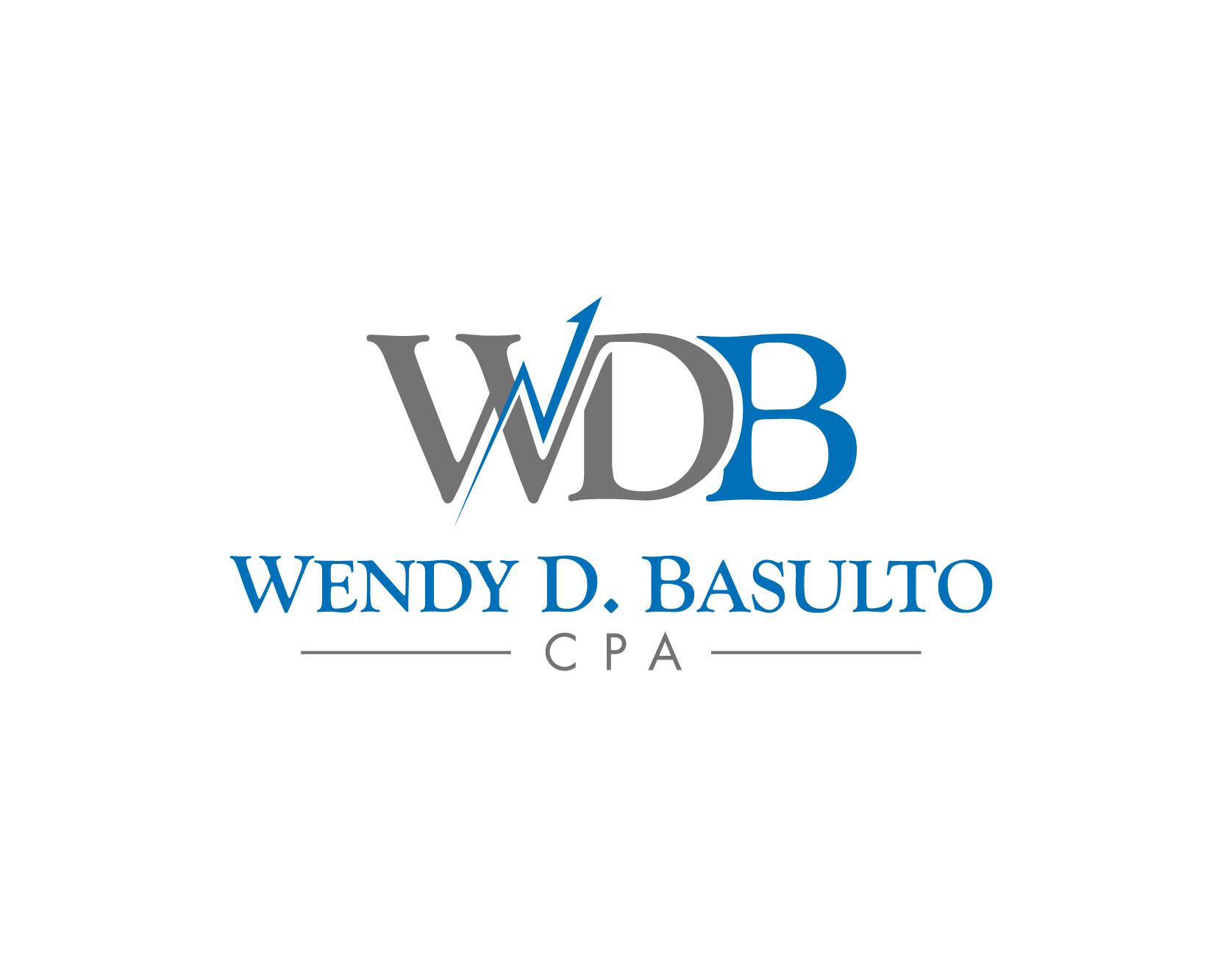 Logo Design entry 964147 submitted by LeAnn to the Logo Design for Wendy D Basulto, CPA run by Wbasulto