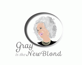 Logo Design entry 963182 submitted by DORIANA999 to the Logo Design for grayisthenewblond.com. Website is not operational yet. run by lisacrouse
