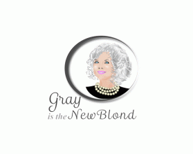 Logo Design entry 963186 submitted by hegesanyi to the Logo Design for grayisthenewblond.com. Website is not operational yet. run by lisacrouse