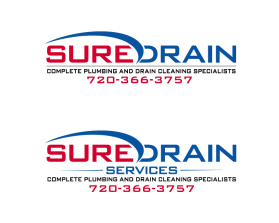 Logo Design entry 873984 submitted by mshblajar to the Logo Design for Sure Drain Services  www.suredrainservice.com run by SureDrain1