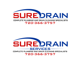 Logo Design entry 873985 submitted by mshblajar to the Logo Design for Sure Drain Services  www.suredrainservice.com run by SureDrain1