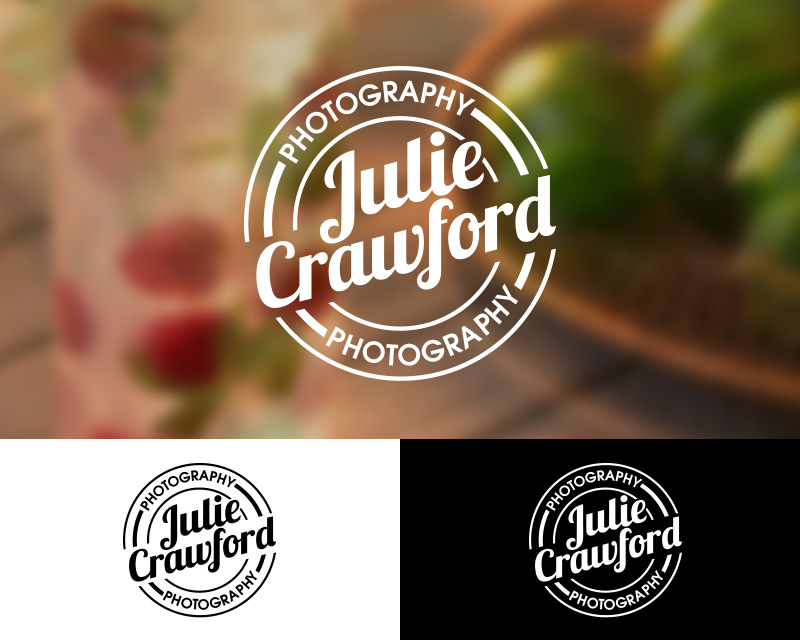 Logo Design entry 967204 submitted by Cre8iveVines to the Logo Design for Julie Crawford Photography run by jcrawphotography
