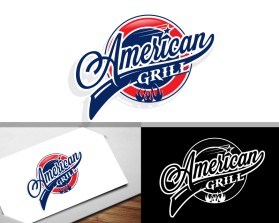 Logo Design entry 972197 submitted by savana to the Logo Design for American Grill run by American Grill