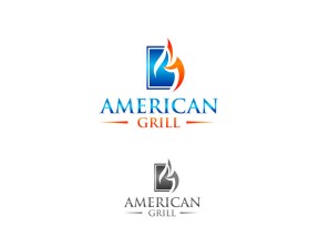 Logo Design entry 972214 submitted by edenroy01 to the Logo Design for American Grill run by American Grill