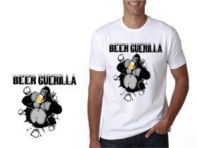 T-Shirt Design entry 973162 submitted by webwinner to the T-Shirt Design for beer guerilla run by ferndogg211