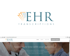 Logo Design entry 974133 submitted by smarttaste to the Logo Design for EHR Transcriptions run by sdt