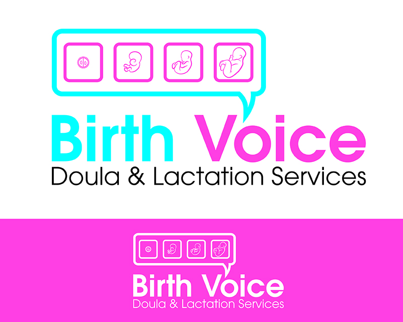 Logo Design entry 974986 submitted by Pedrosch to the Logo Design for Birth Voice Doula & Lactation Services run by vee2424