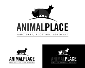 Logo Design Entry 975697 submitted by serroteca to the contest for Animal Place run by Animal_Place