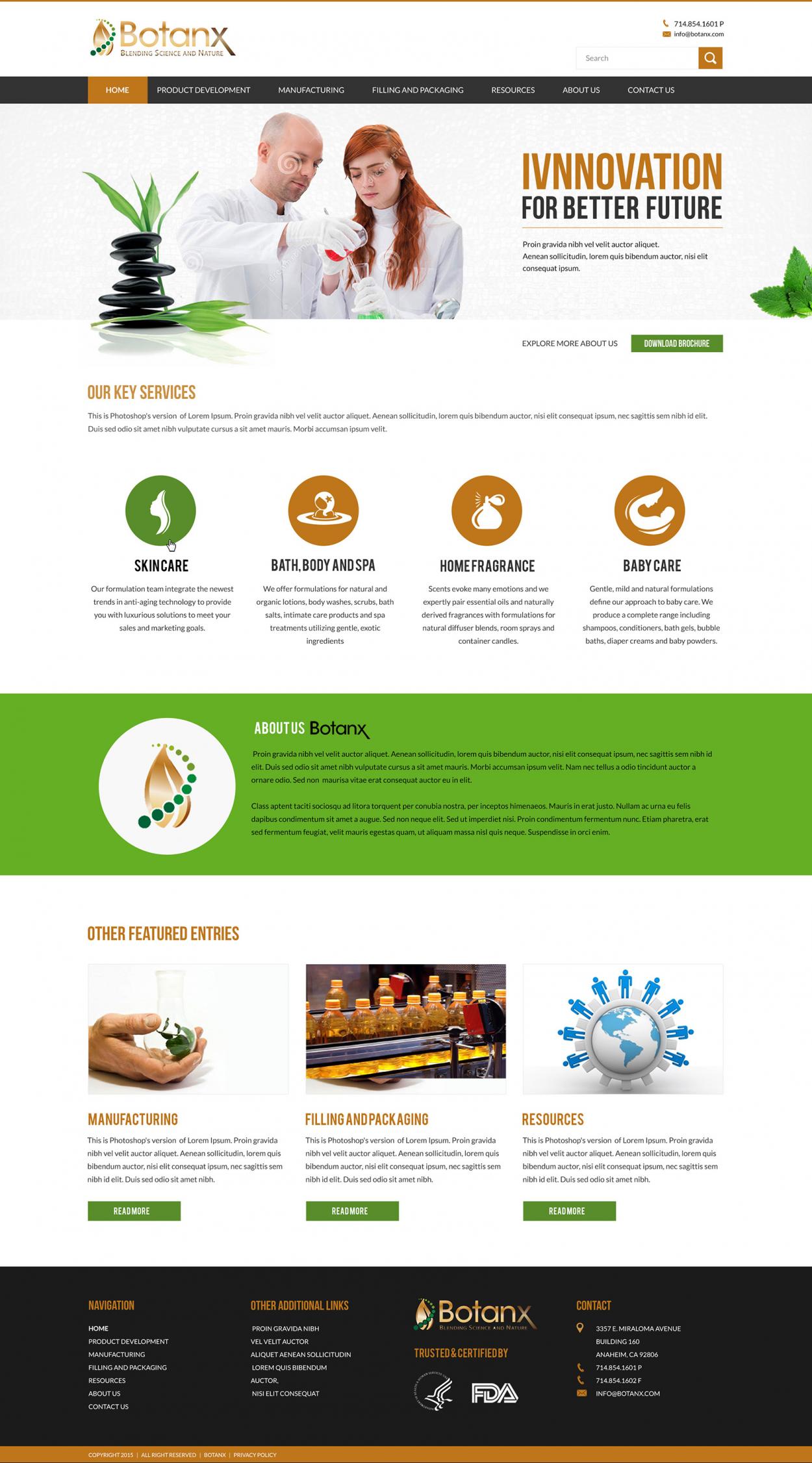 Web Design entry 1018705 submitted by wirepaper