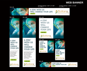 Banner Ad Design entry 975792 submitted by phonic to the Banner Ad Design for Botanx, LLC run by botanxllc